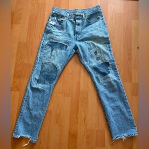 Levi’s 501 Patched Jeans